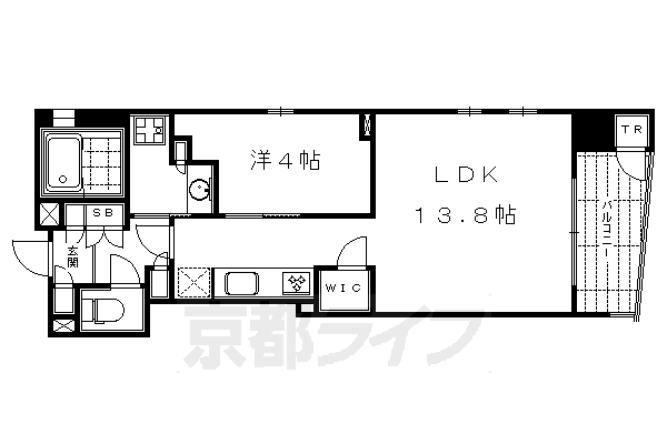 アーバントラベライフ京都清水五条別邸の間取り