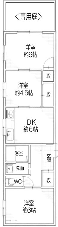 メゾンド福島の間取り