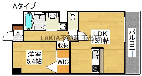 フレシール　アビタシオンの間取り