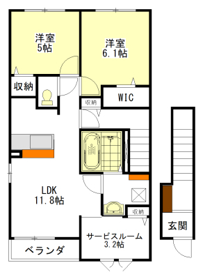 クレメントIIIの間取り