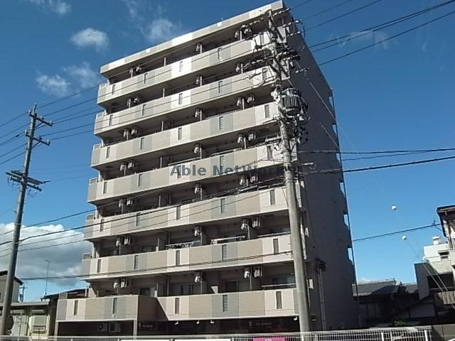 岐阜市若竹町のマンションの建物外観