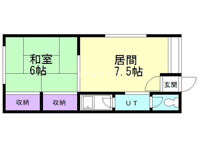 パルテール和光の間取り