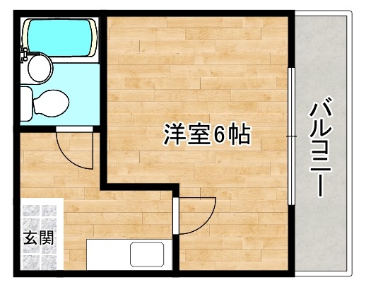 ヴェルテ北巽の間取り