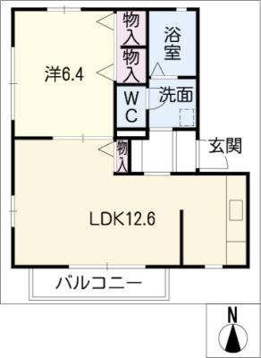 グランゼ恵方の間取り