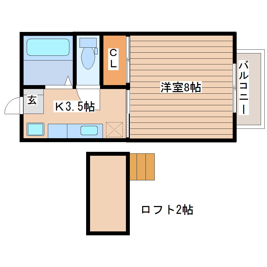 ウェルグリーンの間取り