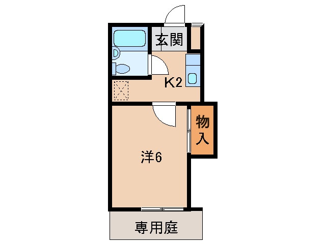 メゾンフェリス栄谷の間取り