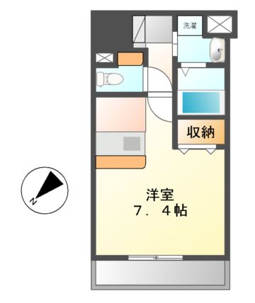 プレサンス新栄リミックスの間取り