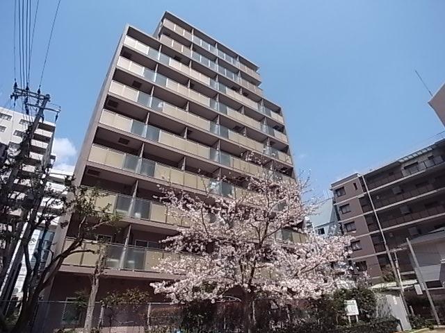 神戸市中央区脇浜町のマンションの建物外観