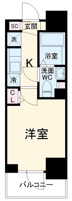 グランカーサ市川国府台の間取り