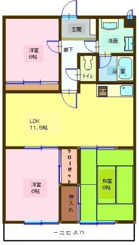 メゾンリリックIIの間取り