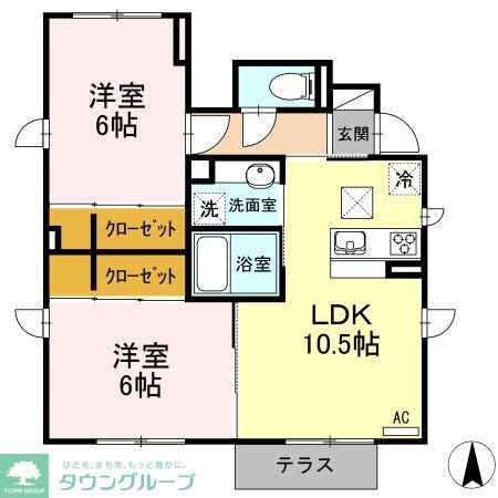 コンフォート湘南山手IIの間取り