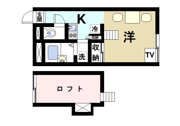 大和郡山市小泉町東のマンションの間取り