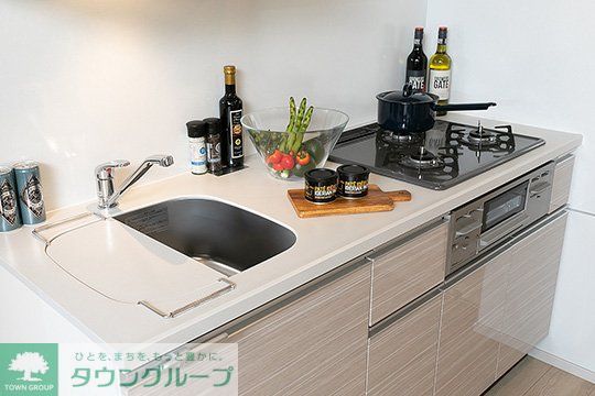 【中央区日本橋小舟町のマンションのキッチン】