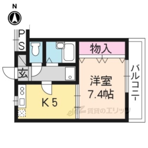 ワイズアクト３の間取り