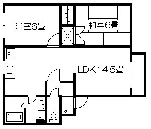 ファミーユ小屋敷の間取り