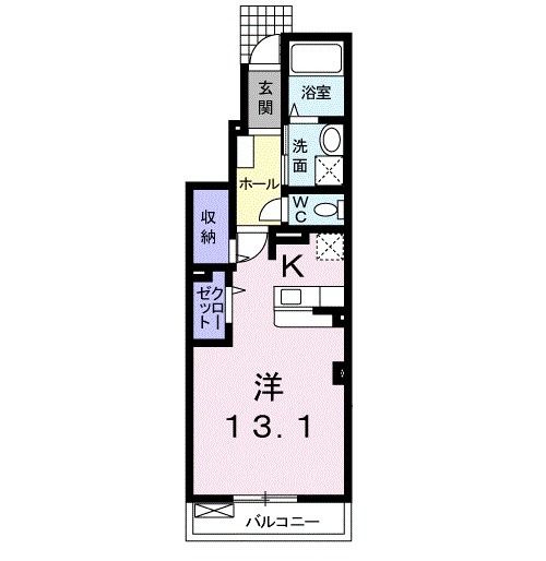 セレーノ　ＹＵＭＡＣＨＩの間取り