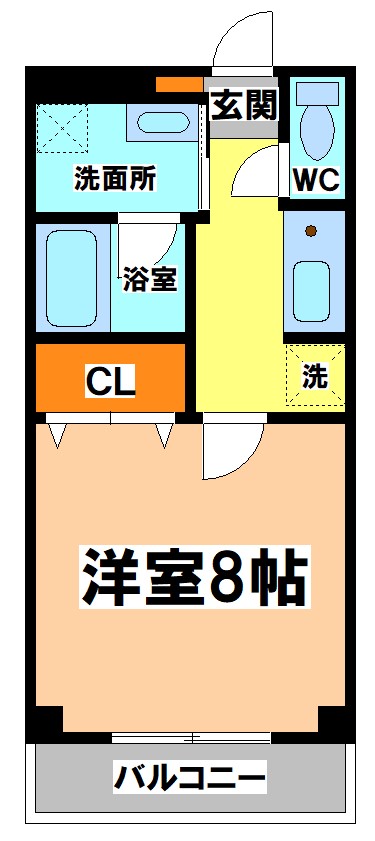 東京都三鷹市井の頭１（マンション）の賃貸物件の間取り