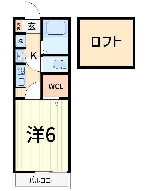 ベラージュの間取り