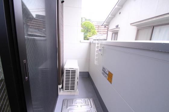 バルコニー　※別部屋の写真です