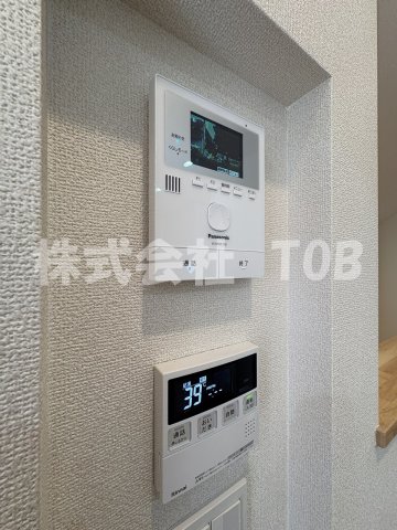 セキュリティ　2F　モニターホン　給湯リモコン※クリーニング完了前※