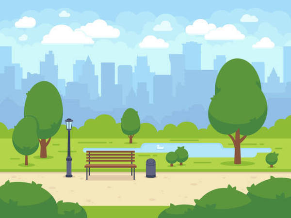 公園　水町緑地広場（公園）まで614m