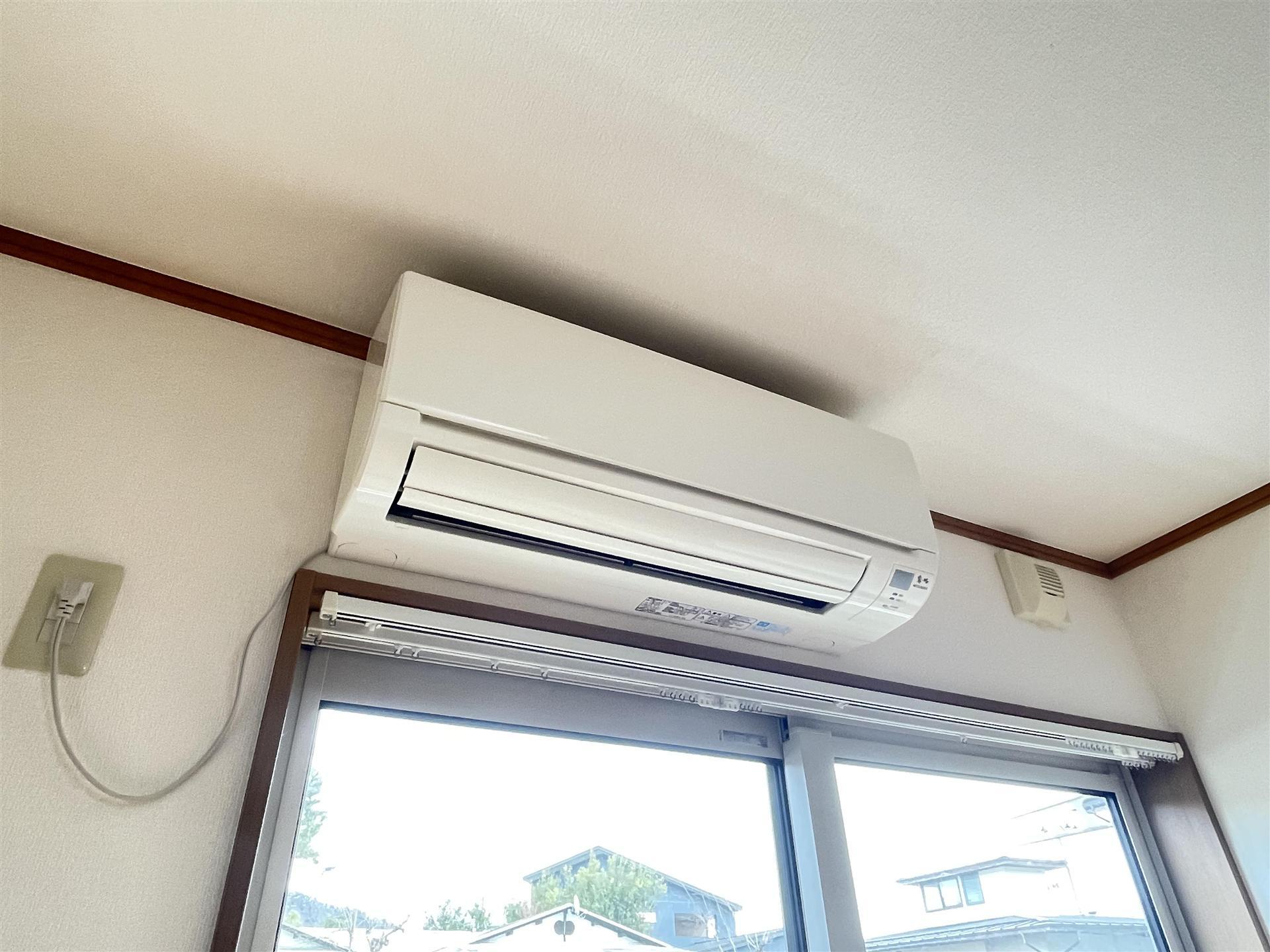 その他設備　冷暖房エアコンなので一年中快適に過ごせます♪