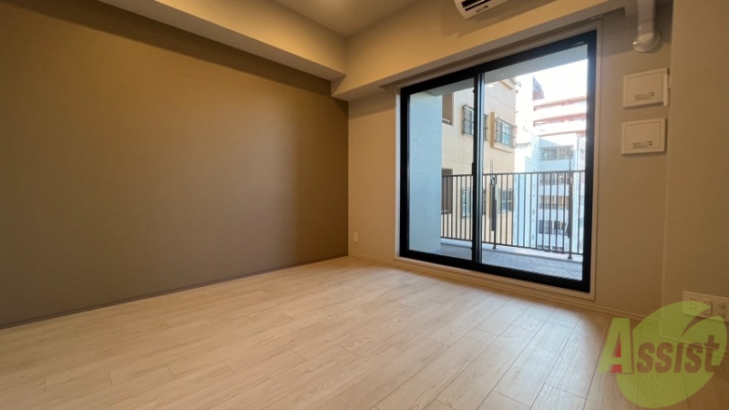 居室・リビング　６．５帖のリビングです。広々としています。