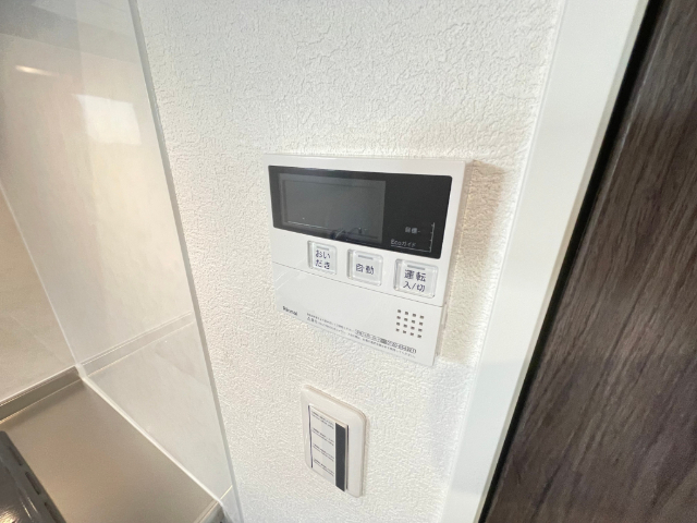 その他設備　給湯パネルです