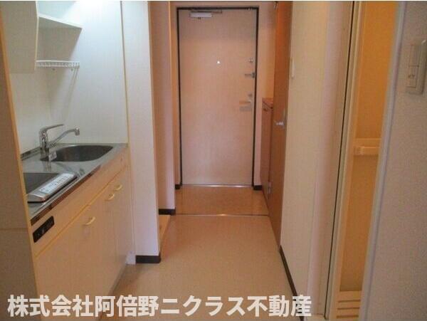 玄関　内装は別部屋の参考写真です。