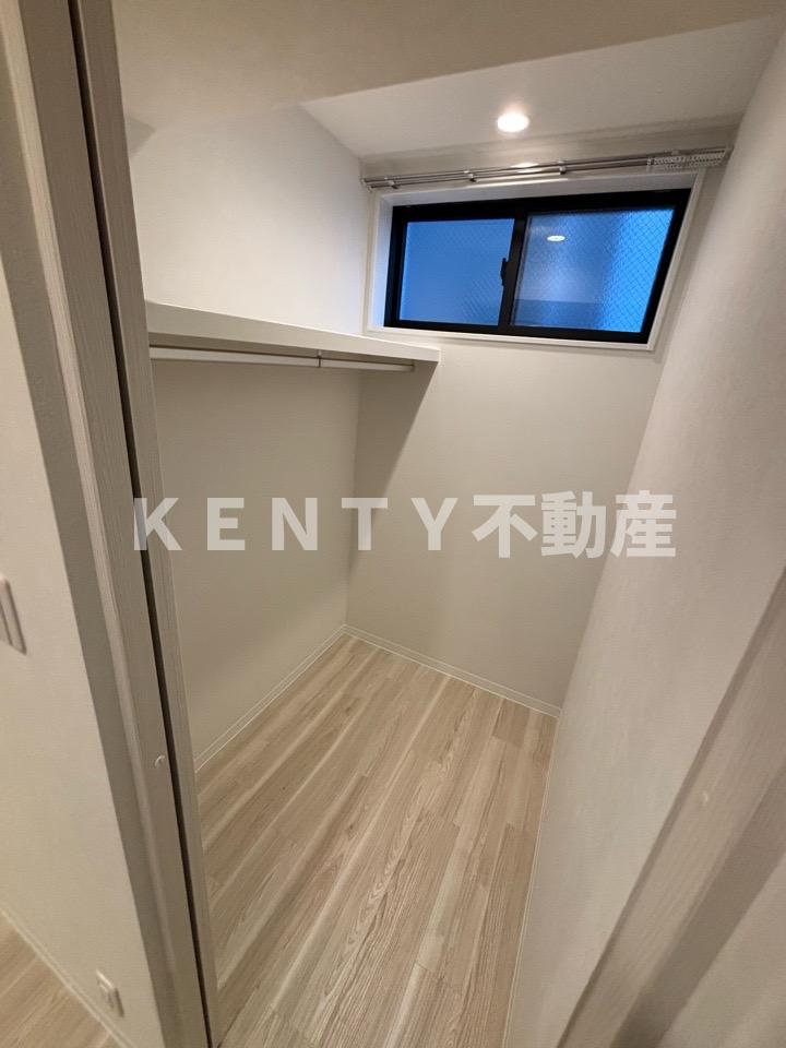 収納　十分な収納スペースがあります