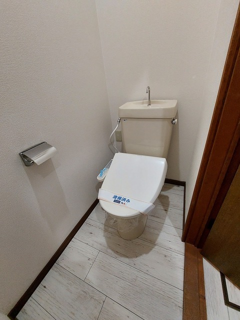 トイレ　写真は別号室のです