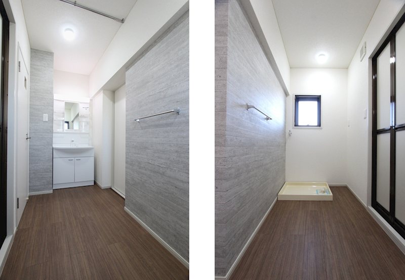 その他　洗面室も広々で便利です★ワイドタイプのシャンプードレッサー完