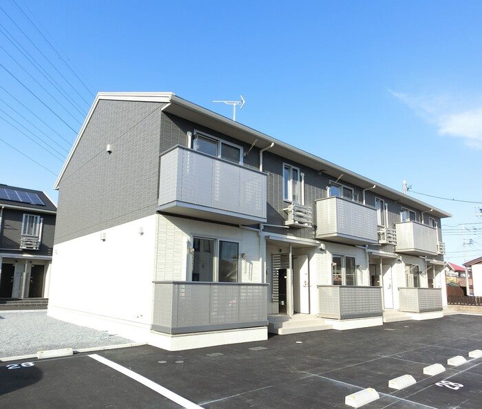 建物外観　建築中