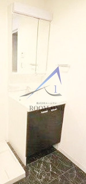 洗面設備　洗面台です。