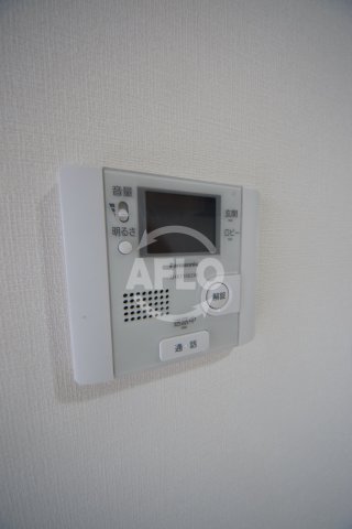 セキュリティ　ル・シエル天王寺　TVモニター付きインターホン