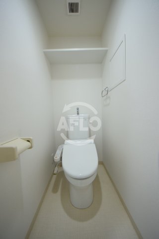 トイレ　ル・シエル天王寺　温水洗浄便座