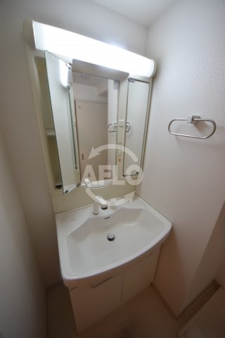 洗面設備　ル・シエル天王寺　独立洗面台