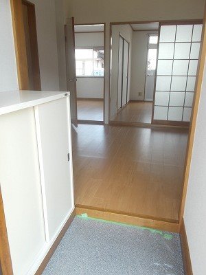 玄関　きれいな玄関です