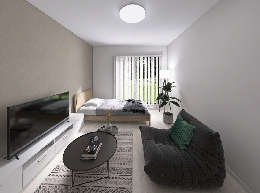 居室・リビング　(仮称)学南町新築アパート