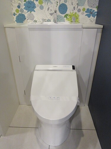 トイレ　清潔感のあるトイレです