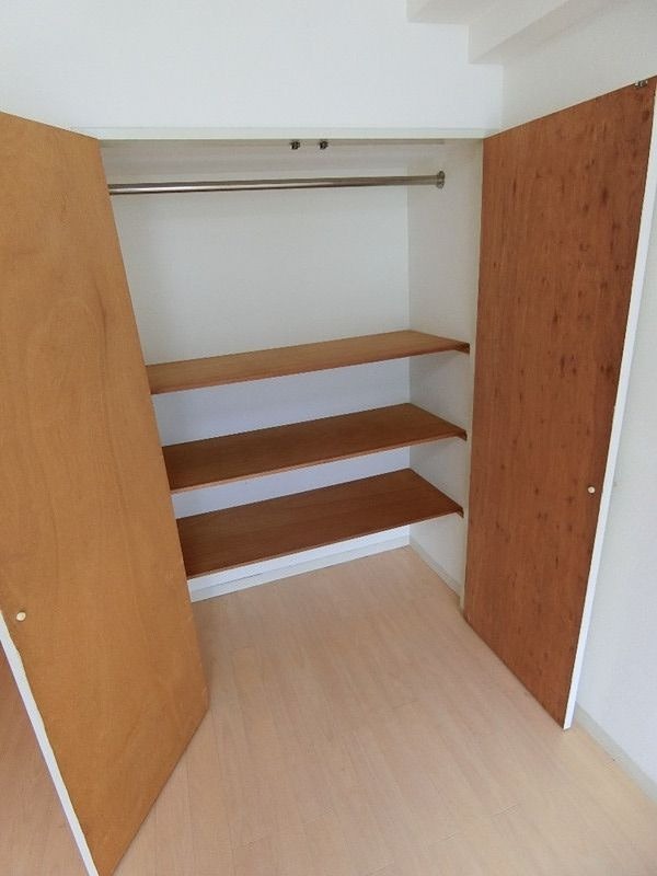 収納　収納完備でお部屋を広くお使いいただけます。