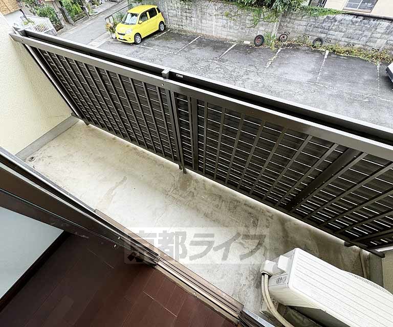 バルコニー　幅広です。