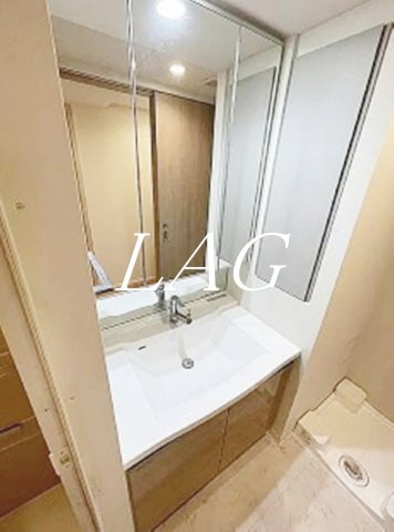 洗面設備　洗面台です。