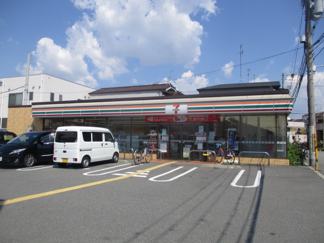 コンビニ　セブンイレブン 大阪北加賀屋1丁目店（コンビニ）まで414m