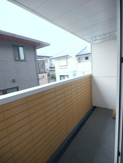 バルコニー　日当たり良好