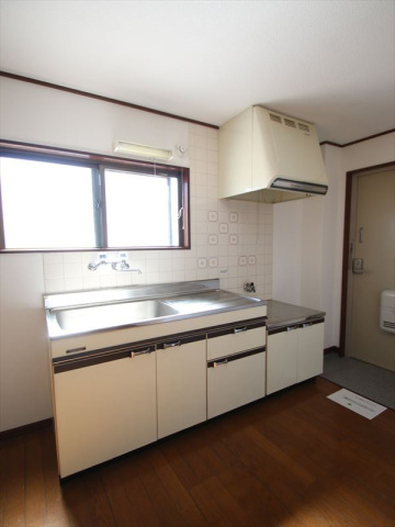 キッチン　ガスコンロ設置可