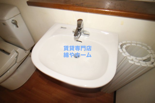 洗面設備　広い洗面スペース