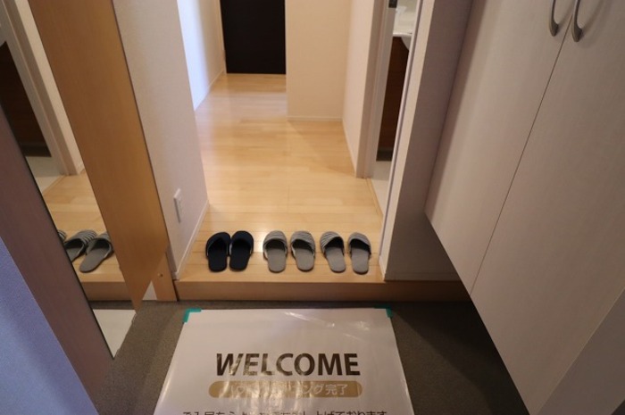 玄関　玄関 シューズボックス（トールタイプ）あり