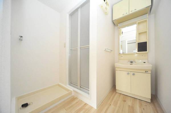 洗面設備　ビレッジハウスの同一物件・同一タイプの間取りの写真です