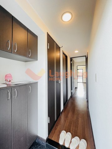 玄関　明るい玄関です